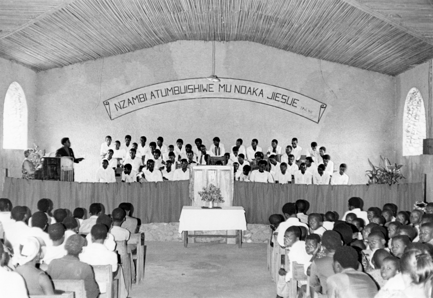 Mennonite church in Nyanga, Zaire