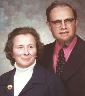 David and Wilma Shank 1974