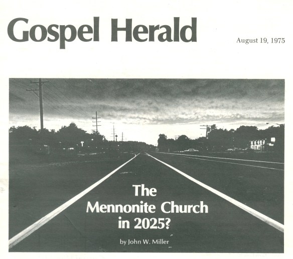 Toward a History of the Future of Mennonite Church USA | Anabaptist ...